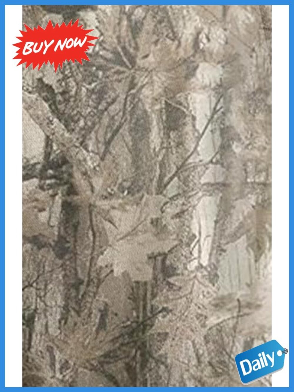 Wide Leg Camo Sweatpants High Waist Drawstring Fleece Lounge Pants - Picture 3 of 4